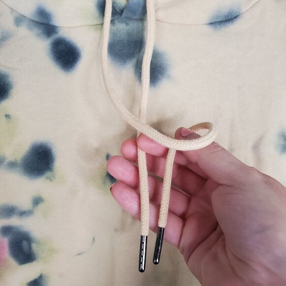 NWT Tie Dye Cropped Hoodie Sweatshirt AFRM Size X Small - Picture 5 of 12